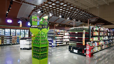 Mountain Dew 'DewNITED 180' Floorstand